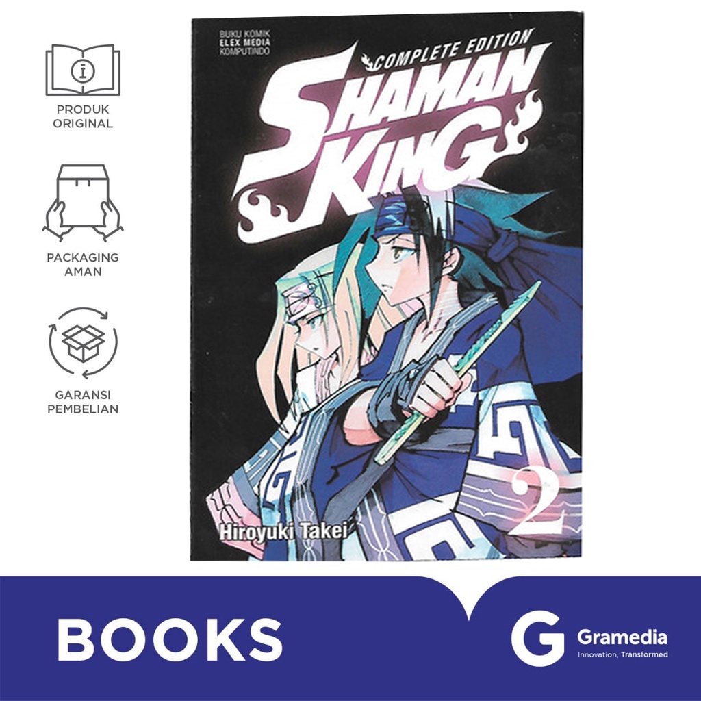 Gramedia Bali - Shaman King Complete Edition 02