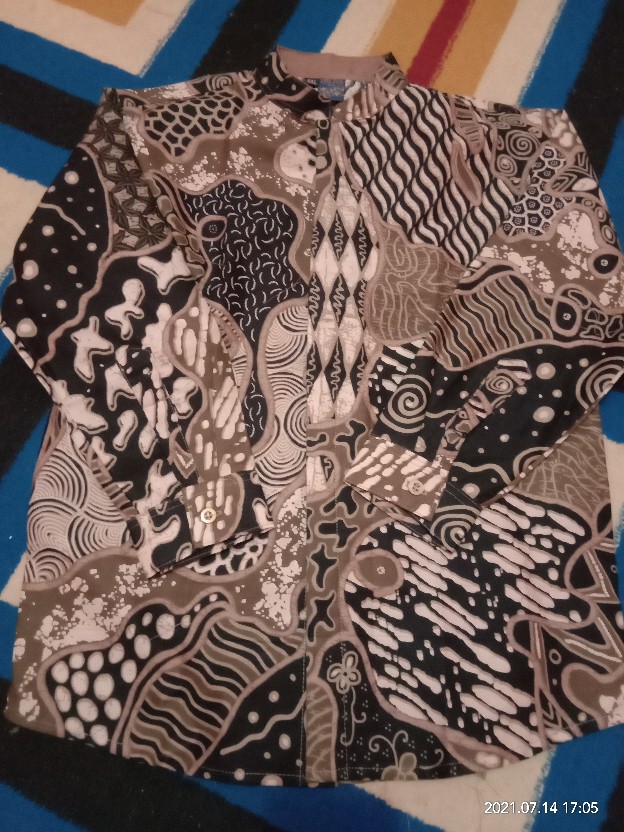 Open Preorder Kemeja Batik Couple Anak & Ayah Panjang / Pendek, Warna Cokelat