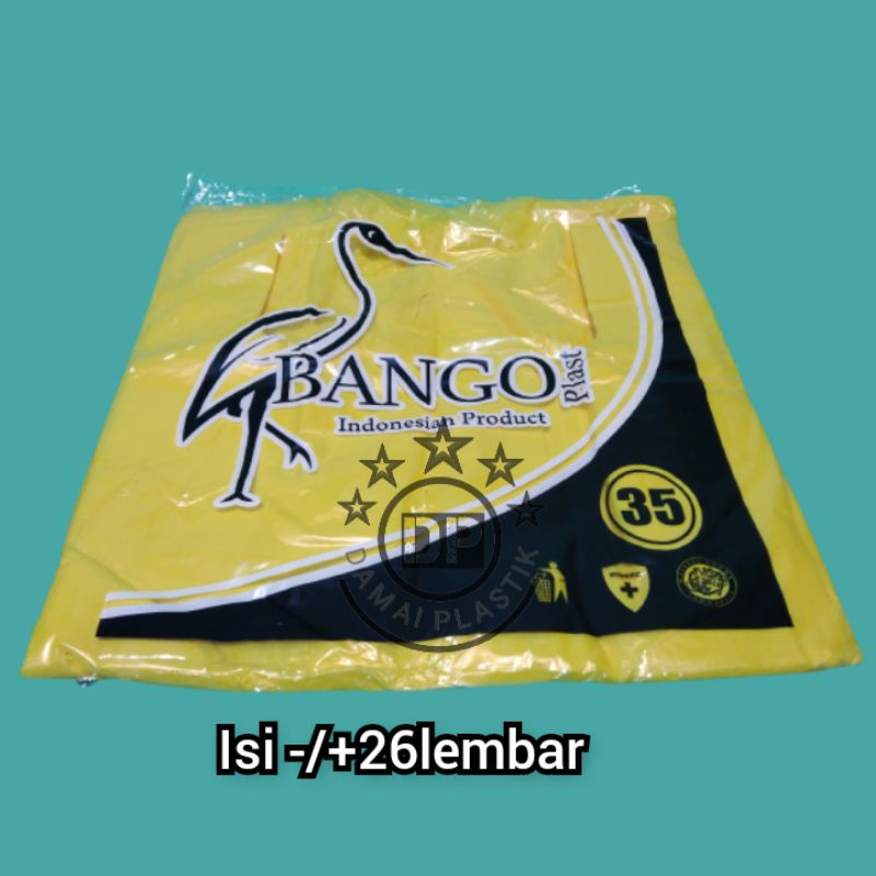 Kantong Plastik Kuning Kantong Kresek 35 kuning 300gram kalong