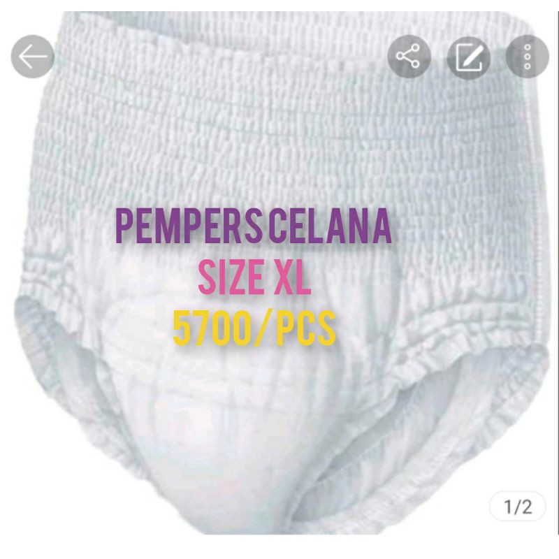 Pempers Celana Dewasa S/M/L/XL