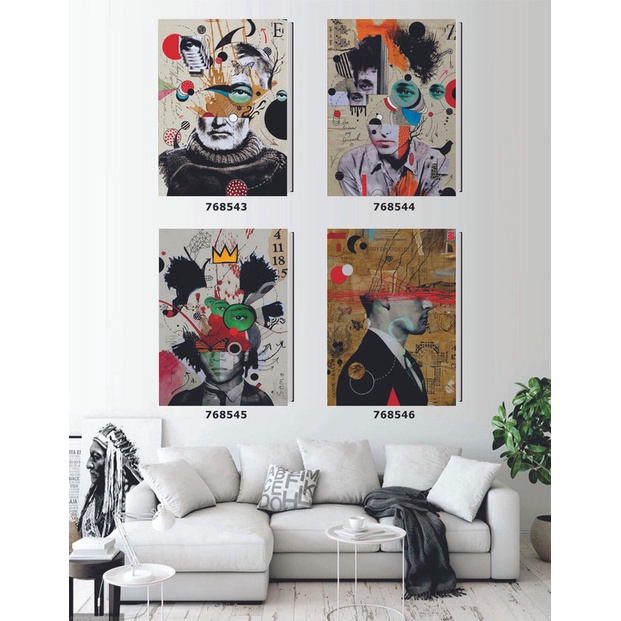 

Buku Tulis / Notebook / A5 Jepang / Surealism / Set 2570