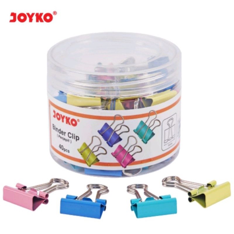 

Binder Clip Joyko Pastel