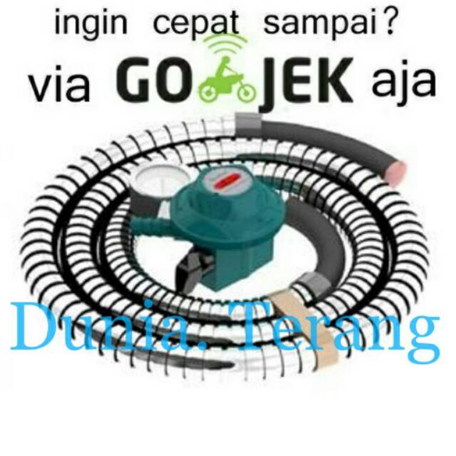 Selang gas dan Regulator Quantum