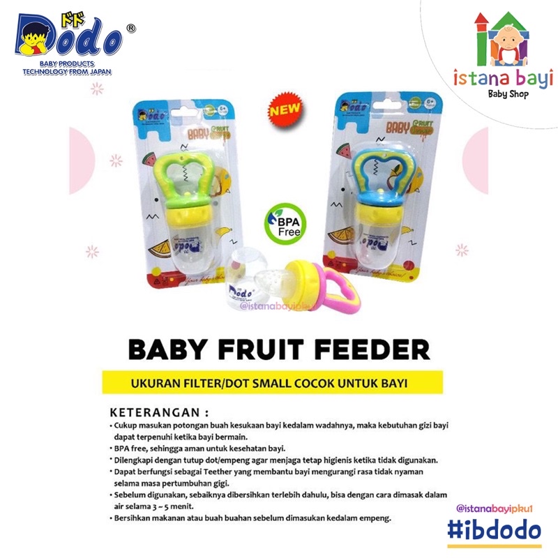 Dodo Baby fruit feeder - Dot buah