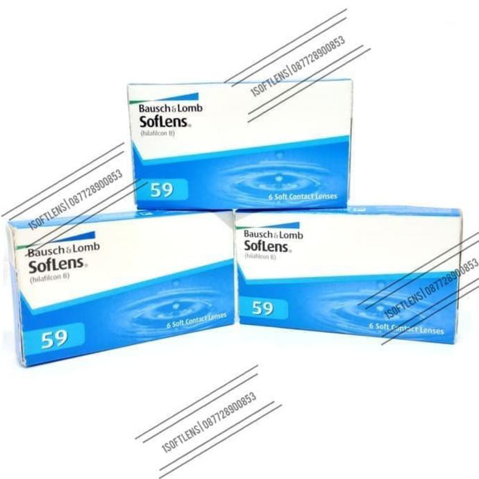 

BAUSCH AND LOMB SOFTLENS BENING TRANSPARAN BULANAN (MONTHLY) SENSITIF