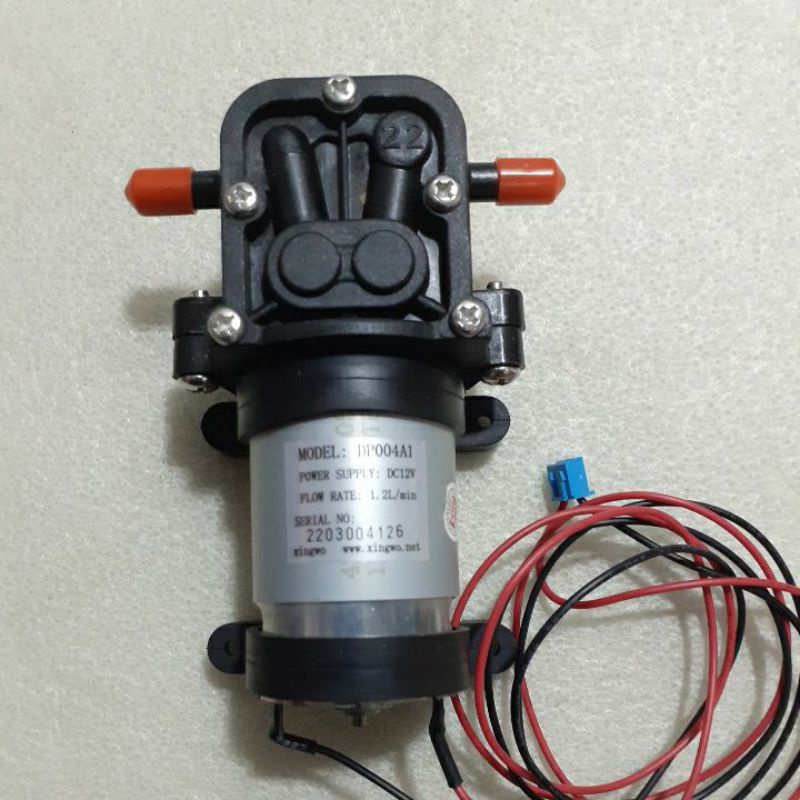 Pompa dispenser galon bawah hitam DP004A1 12V DC original