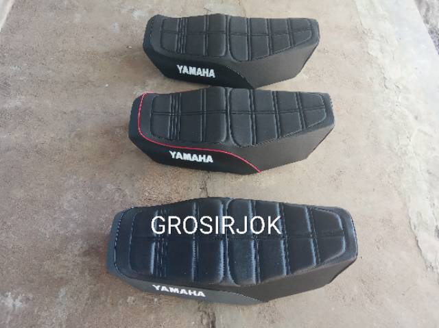 JOK RX KING TEBAL SIKU MODEL TAHU TULISAN YAMAHA-jok rx king model tahu-jok rx king yamaha-jok rx