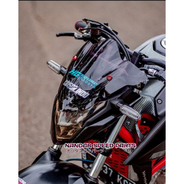 Visor Ninja R Set breket PNP New CB150R LED