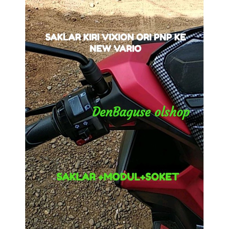 SAKLAR KIRI NEW VARIO SAKLAR VIXION ORI MINDA PNP NEW VARIO 125 150 160 ABS 160 CBS