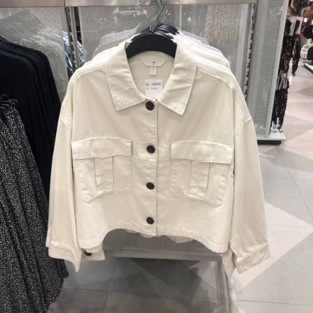 jaket denim h&m