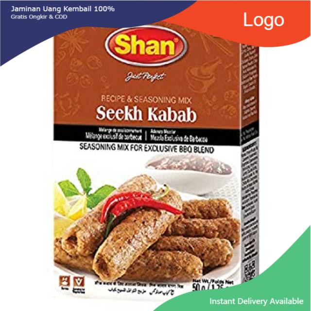 

SHAN SEEKH KABAB 50 GR