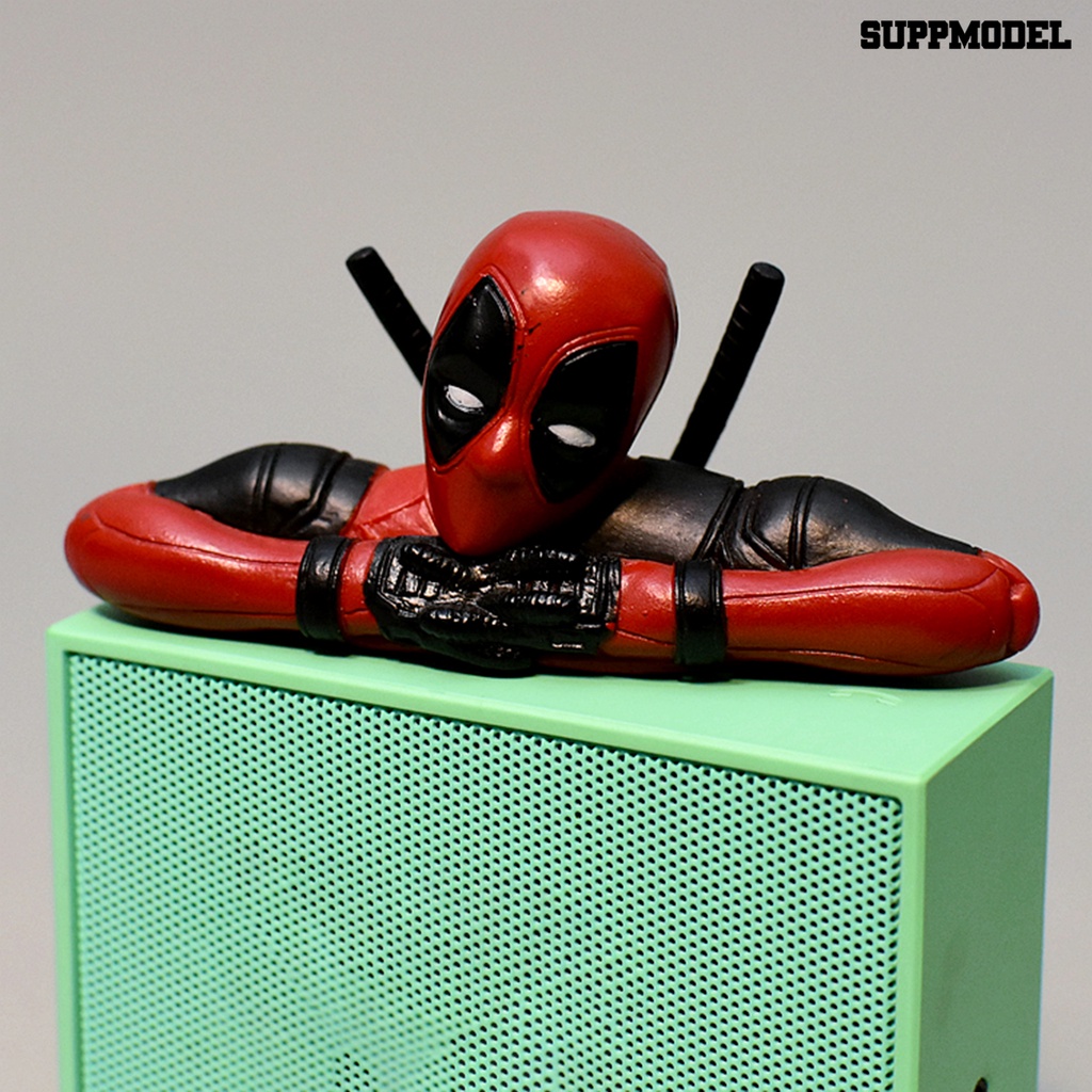 Action Figure Model Kartun Deadpool X-men Untuk Dekorasi
