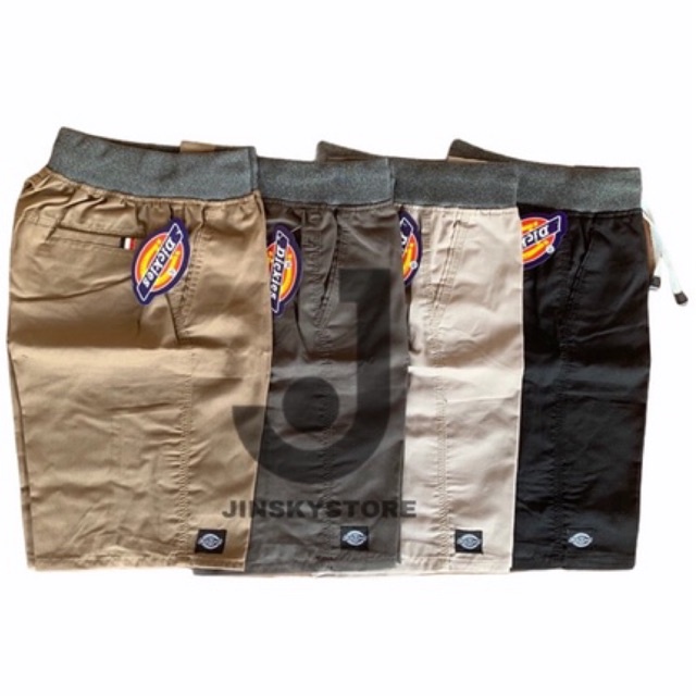 Celana Pendek Pria Kolor Pinggang Polos Chinos Premium