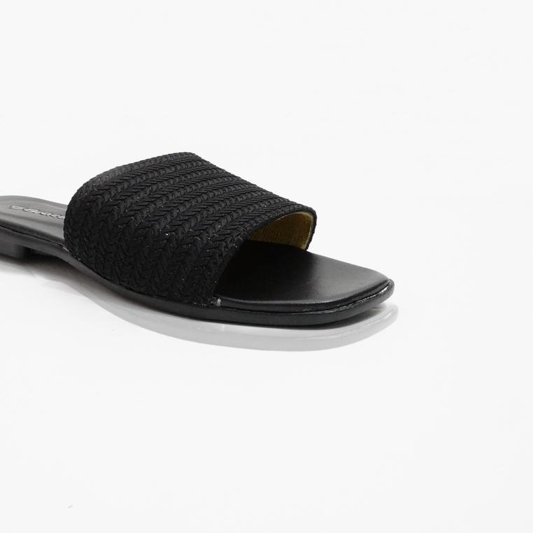 ۝ GRACE [MILEA SLOP] Sandal Rajut Selop Wanita/ Sendal Selop Kokop Rajut/ Sandal Tali Dixie Rajut ➧