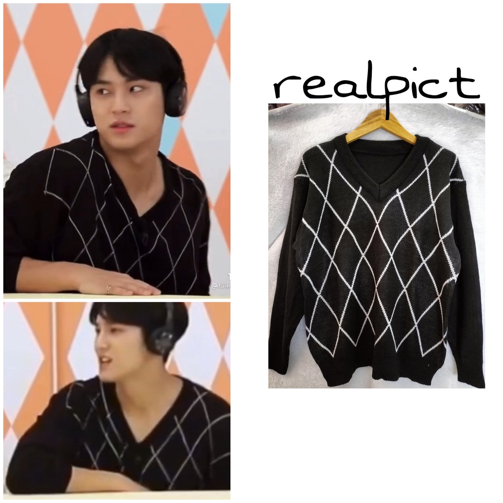 SWEATER RAJUT MINGYU/KOREAN STYLE BRANDED 7 GATE