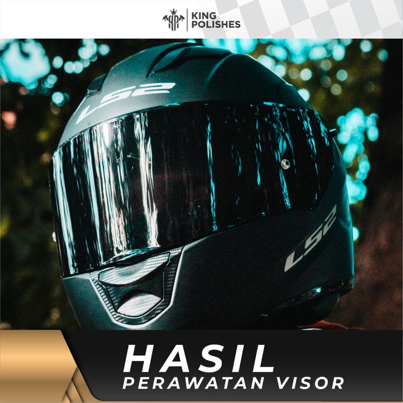 KING POLISHES Visor Cleaner Pembersih Visor Helm