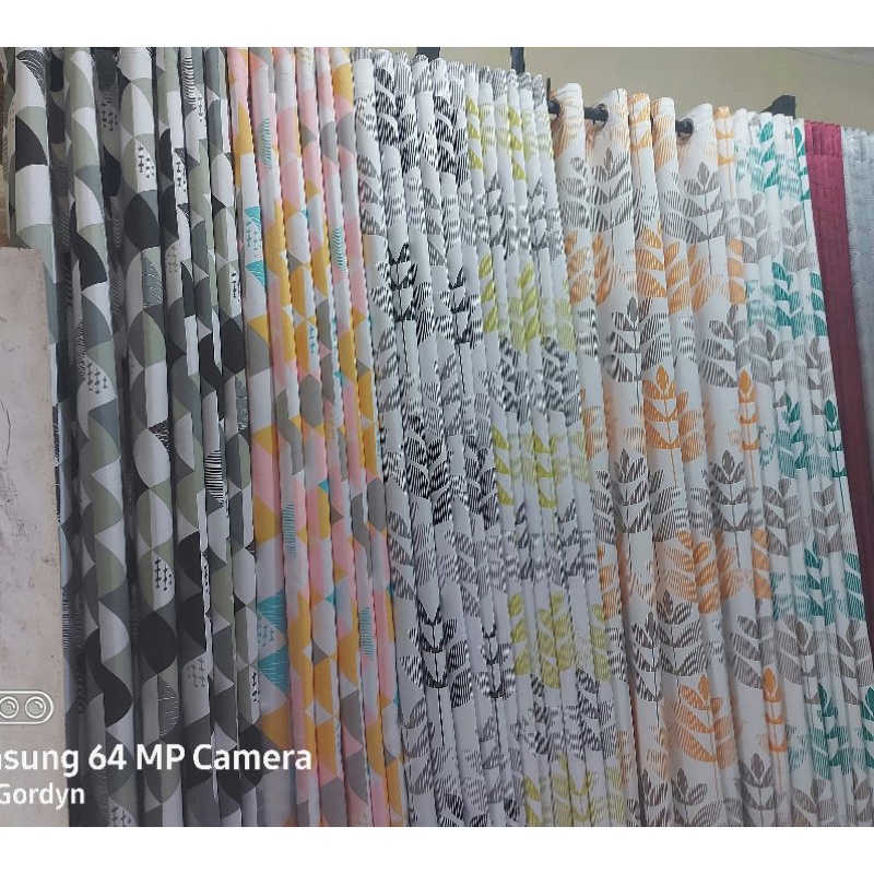 Gorden pintu jendela minimalis gorden bridal amanda piramid
