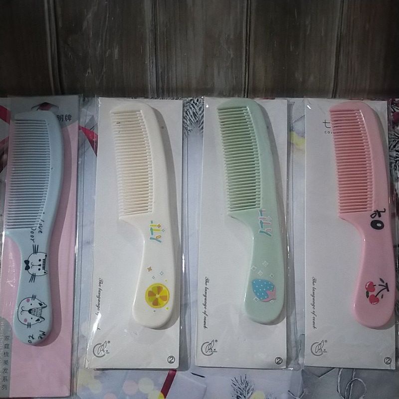 JKSNASEMKA22 - Sisir Anak Lucu Motif Boneka 14cm