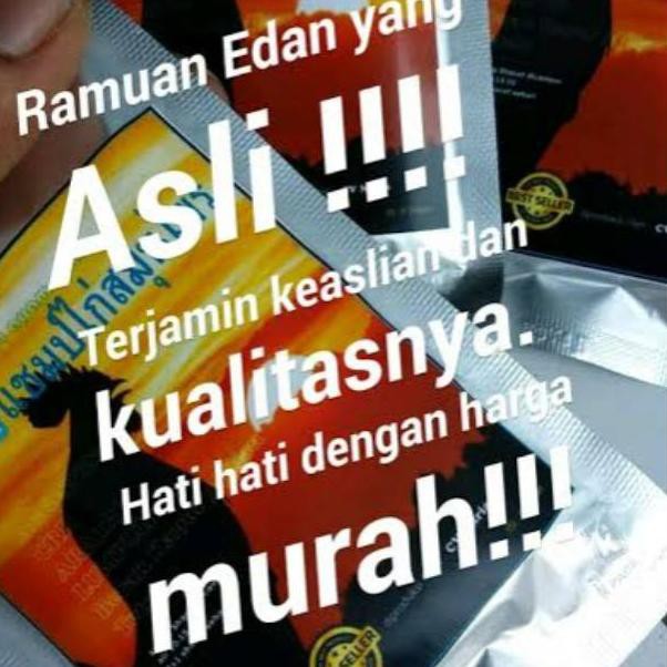 

Lagi jual RAMUAN EDAN Solusinya Ayam Sakit E46U09
