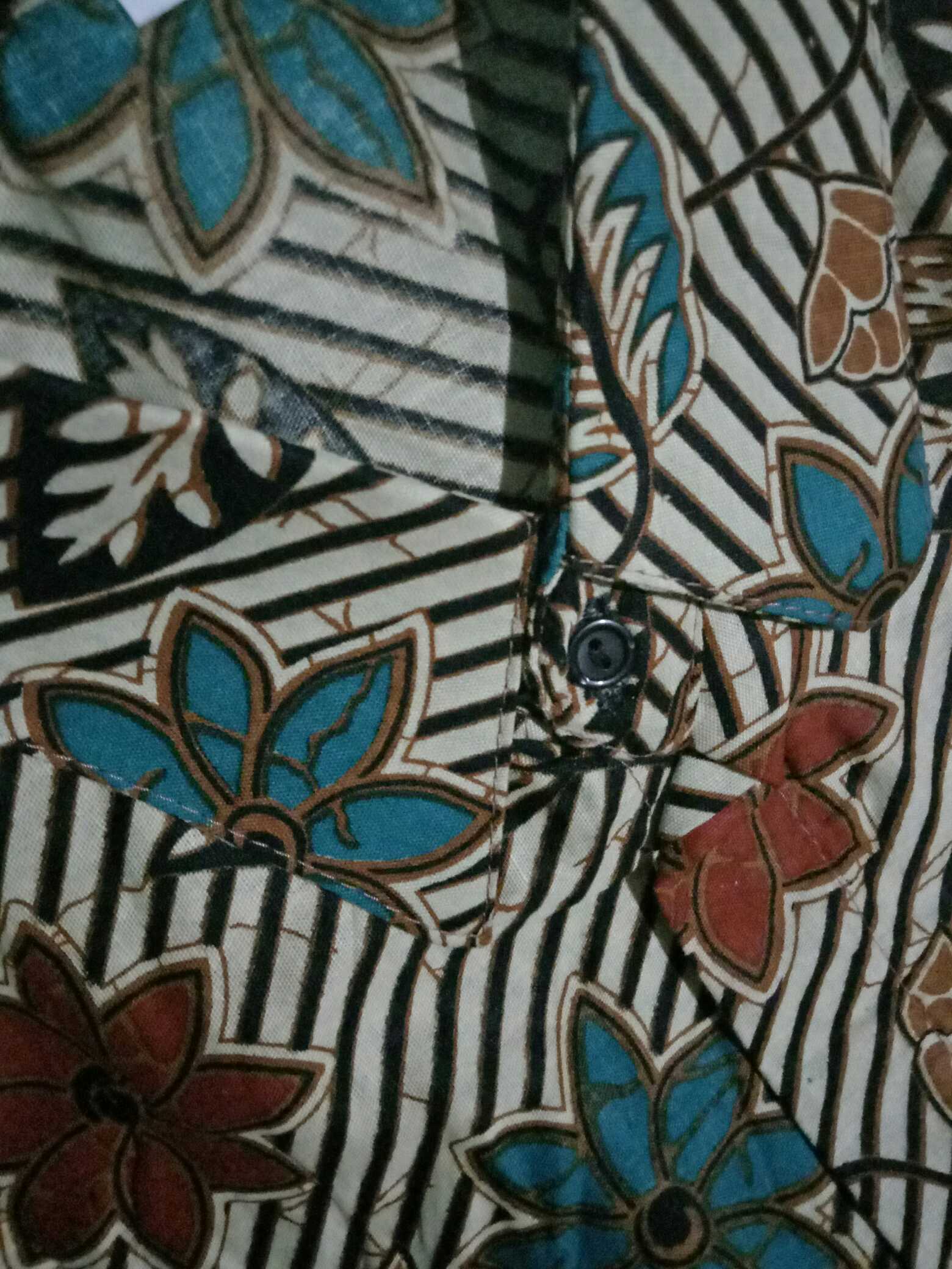 Risna Batik Hrb089 C Kemeja Batik Pria Lengan Pendek Exclusive Halus Primis Premium