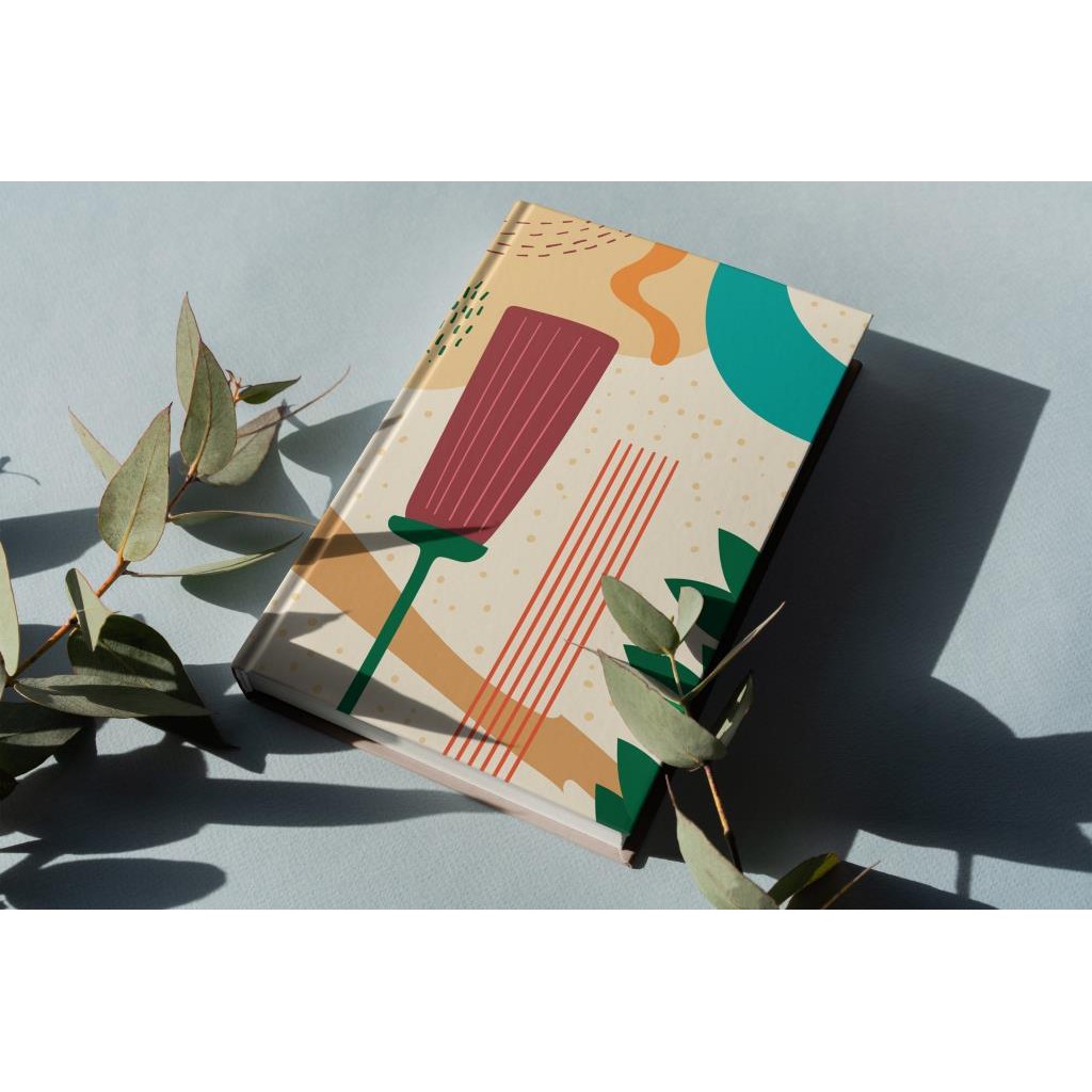 

GARANSI! BISA CUSTOM NAMA - NOTEBOOK A5 HARDCOVER ABSTRACT HAND DRAWN COLLECTION