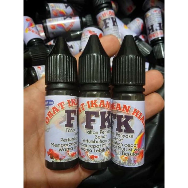 Obat Ikan Hias Arwana Sehat, Kuat, Tahan Penyakit Bisa untuk Semua Jenis Ikan Hias - Produk Abah FK