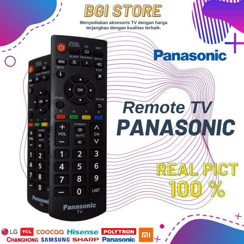 Remot remote TV Panasonic LCD LED N2QAYB000823 original