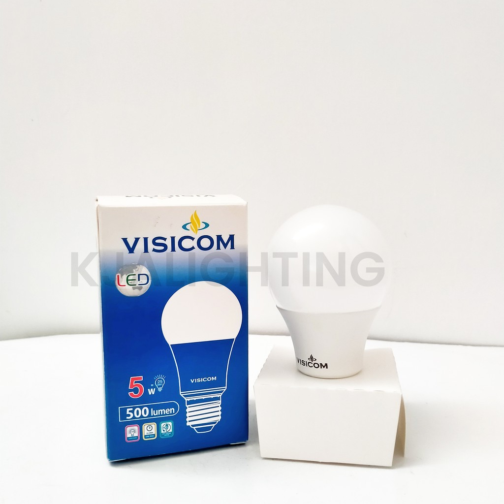 LAMPU BOHLAM VISICOM LEDBULB 5W 5WATT E27