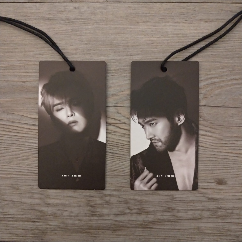 Tag Timeless Ryeowook Siwon Shadow Version Ver. PC Photocard Super Junior SUJU SJ