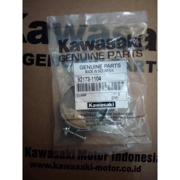 Clamp klem intake Intek manipol Ninja karbu Ninja RR 150 Original