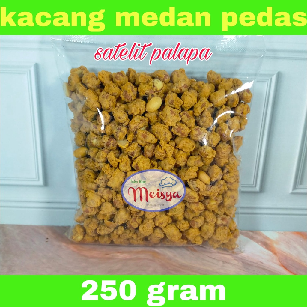 

Kacang Telur Medan Pedas 250 Gr