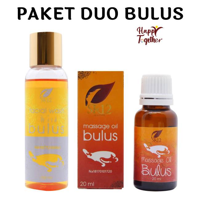 Paket Duo Bulus SR12 / Minyak Bulus dan Facial Wash Bulus SR12