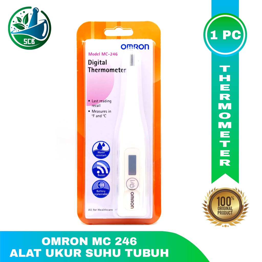 Thermometer/ Termometer Omron MC 246 - Termometer suhu badan