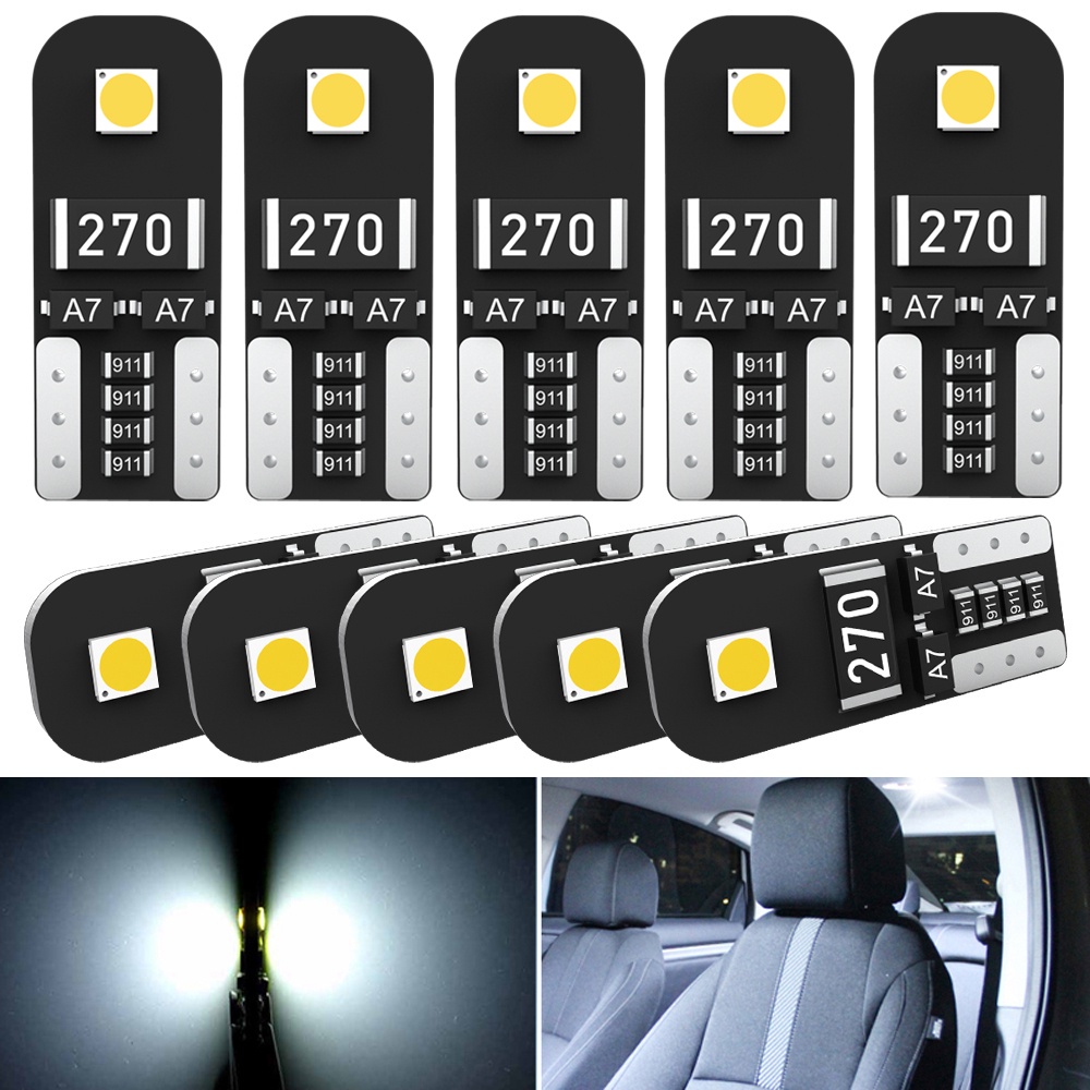 Lampu Senja LED T10 CANBUS Black 2 Sisi ERROR FREE Super Bright Calya Brio Avanza Jazz Ertiga Livina