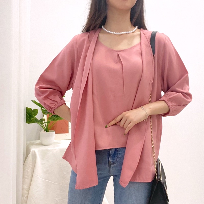 LUCA Cardigan Outer Top 2in1 0343