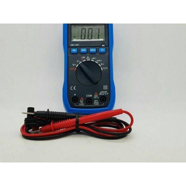 ♣ DEKKO DM-148C / DEKKO DM148C DIGITAL MULTIMETER + THERMOMETER ➯