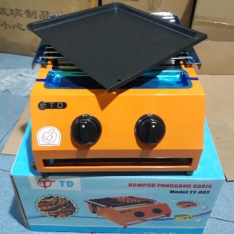 TD TY-002 KOMPOR PANGGANG SOSIS 2 TUNGKU,MURAH DAN PROMO