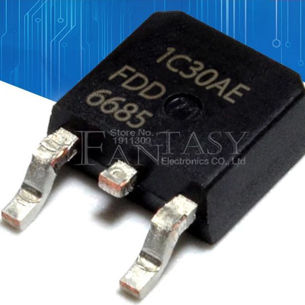 FDD6685 FDD 6685 MOS 30V 40A TO252 P Channel MOS Transistor