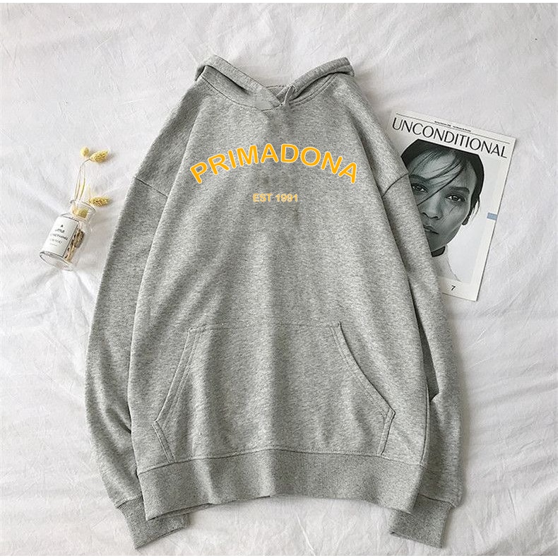 Primadona 1991 Hoodie Anak Tanggung Motif Lettering Bahan Fleece