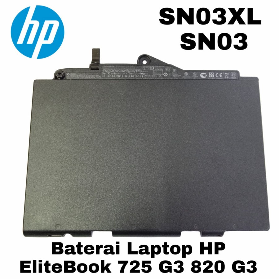 Baterai Laptop HP Elitebook 820 G3 820 G4 840 G4 828 G4 850 G4 SN03XL