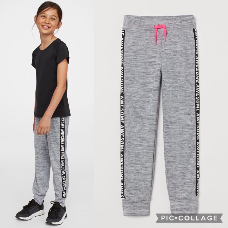HM girls jogger / hm jogger / celana anak hm / jogger anak hm / celana jogger hm