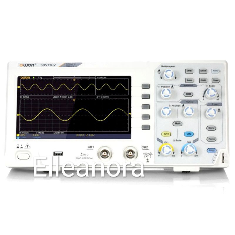 OWON SDS1102 100MHz Super Economical Type Digital Oscilloscope