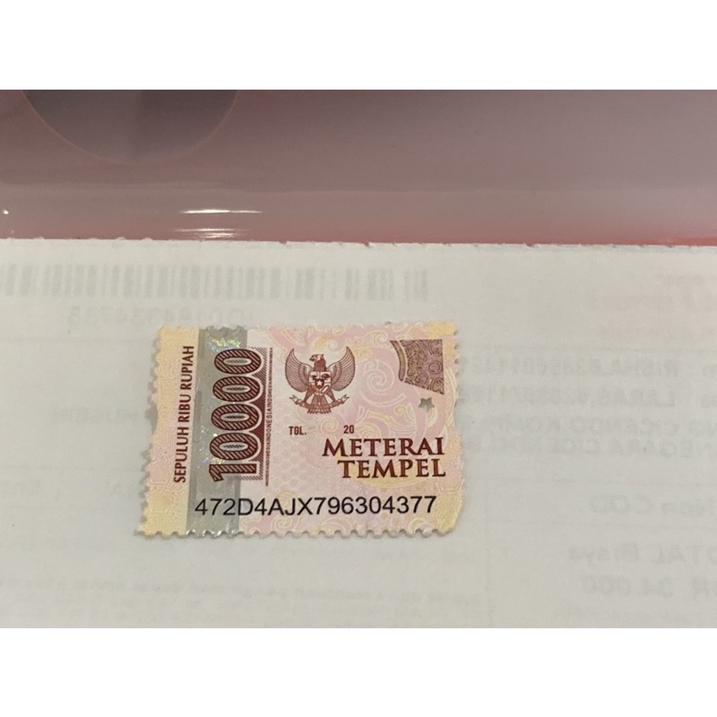 

Materai 10.000