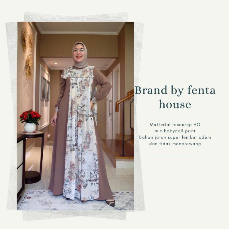 Jual gamis fenta house | Shopee Indonesia