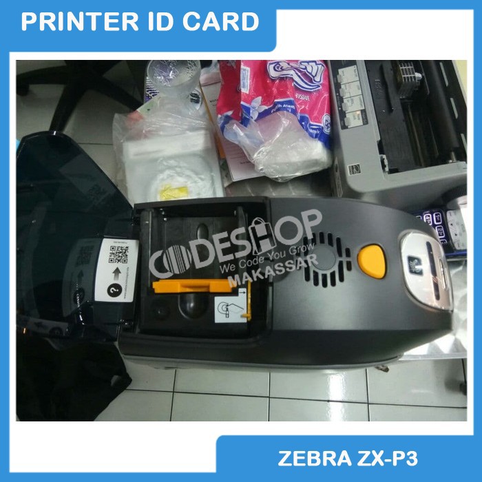 PRINTER ID CARD ZEBRA ZXP SERIES 3 MESIN PENCETAK ID CARD ZEBRA PENCETAK KARTU ZXP3 KARTU POLOS Belu