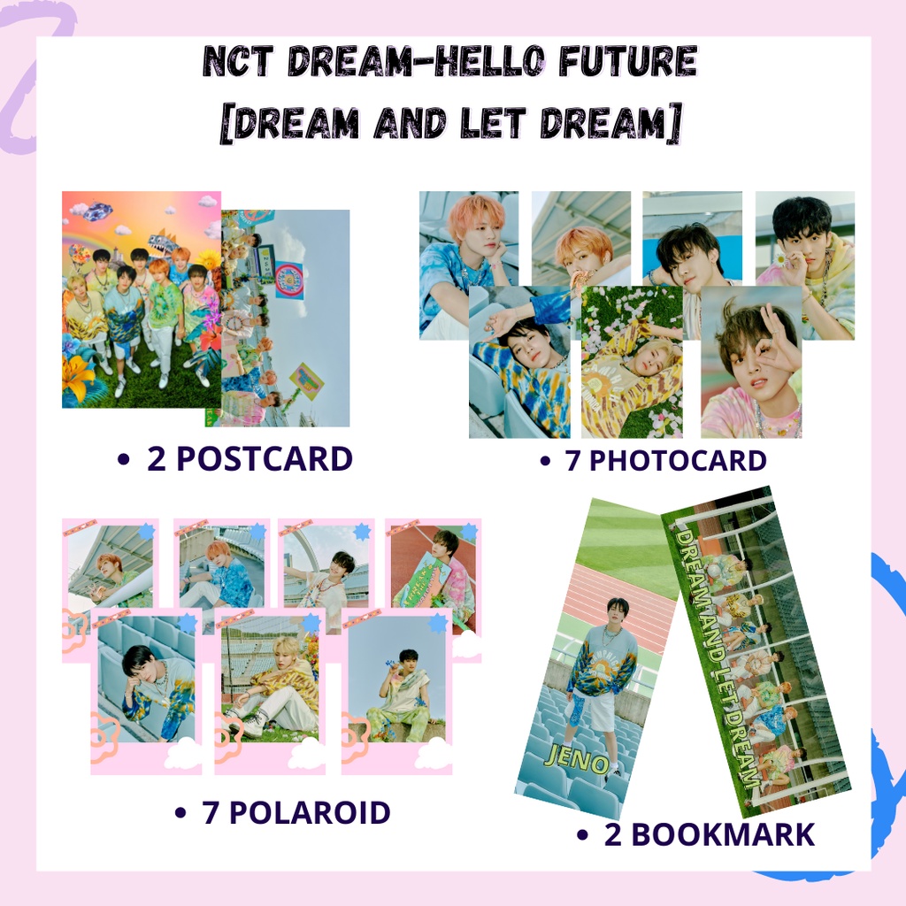 [FANKIT NCT]PAKET HEMAT NCT DREAM HELLO FUTURE-DREAM AND LET DREAM