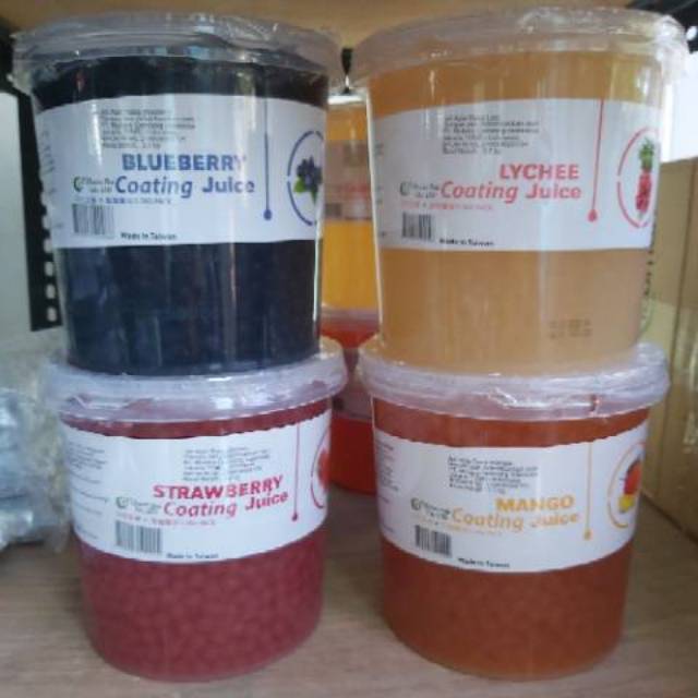 

(IMPORT TAIWAN) poping boba 3.2kg poping boba coating juice 3.2kg popping boba import taiwan