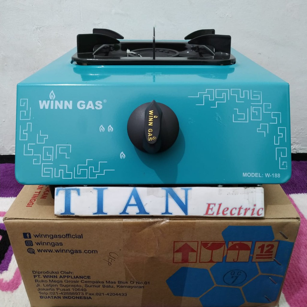 WINN GAS W-188 Kompor Gas 1 Tungku