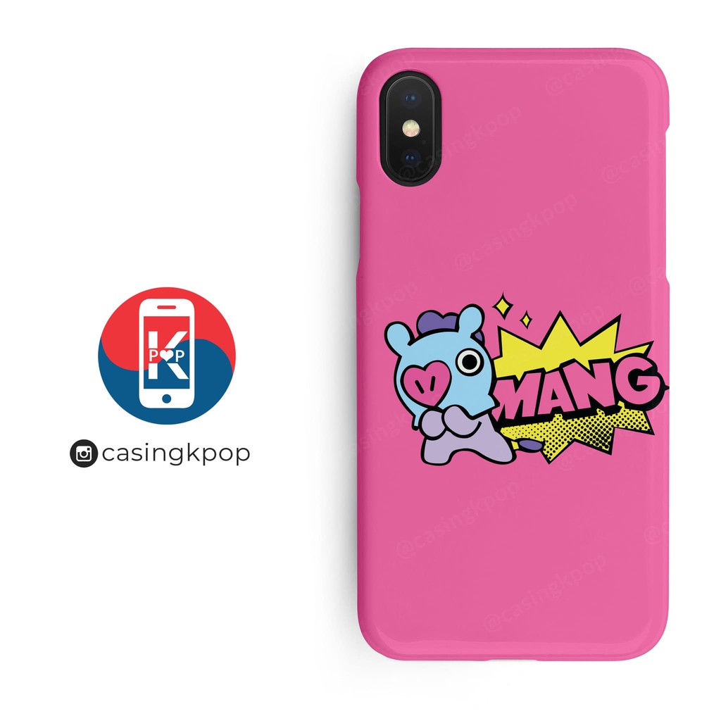 Caseme Casing
 HP HANDPHONE KPOP BT21 MANG STICKER