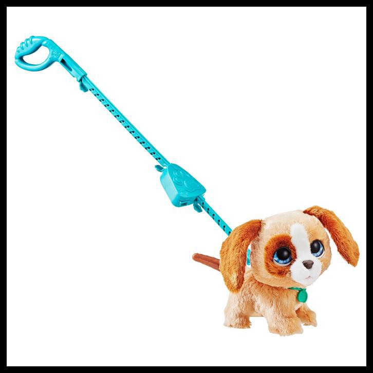 furreal friends dog with leash